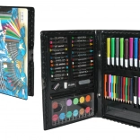 Kuferek plastyczny 67 szt. – motyw morski