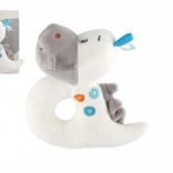 Pluszowa grzechotka dinozaur 13 cm