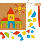 Goki zabawa z przybijaniem Wesoły domek