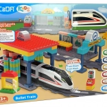 Klocki stacja kolejowa CADA 108 elementów