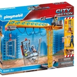 Playmobil City Action zdalnie sterowany żuraw z budowniczymi