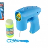 Niebieski pistolet do baniek z wkładem, 13 cm