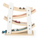 Drewniana kaskadowa tor wyścigowy