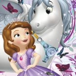 Dino puzzle Zosia i jednorożec 200 elementów