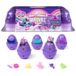 Hatchimals karton Neonowa tęcza – neonowa wylęgarnia z 5 jajkami i figurkami