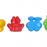 Zestaw foremek do piasku 10 cm – 4 szt.