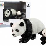 Zestaw 2 figurek pandy z młodym Panda Zwierzęta świata