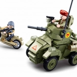 Sluban II wojna światowa mały opancerzony pojazd klocki