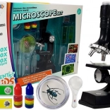 Dziecięcy mikroskop edukacyjny dla młodych naukowców 900x 600x 100x