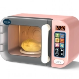 Kuchenka mikrofalowa różowa