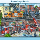 RAVENSBURGER Puzzle Strażacy w akcji 48 elementów