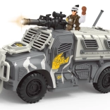 Wojskowy samochód z efektami