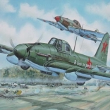 Model Iłuszyn IL 2 w skali 1:72