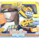 Dziecięcy zestaw weterynaryjny z pluszowym pieskiem 18 cm