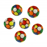 Kolorowa piankowa piłeczka 6 cm