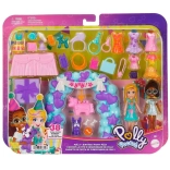 Polly Pocket urodzinowe przyjęcie – modny zestaw do zabawy z lalkami i akcesoriami