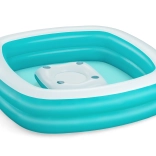 Nadmuchiwany rodzinny basen 218x218x48 Bestway z pływającym stolikiem