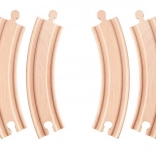 Zakręty kolejowe – długie (4 szt.)