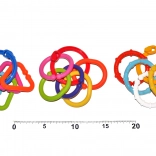 Kolorowe kółeczka dla niemowląt