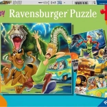 Ravensburger puzzle SCOOBY-DOO 3×49 elementów