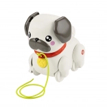 Piesek do ciągnięcia mops FP Pets od Fisher-Price
