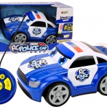 rysunkowy policyjny samochodzik RC ze światłami i dźwiękami