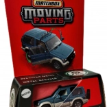 Matchbox Moving Parts Mitsubishi Pajero 1991 niebieski samochód terenowy
