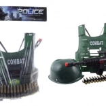 Wojskowy zestaw z kamizelką dla dzieci