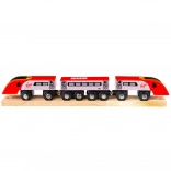 Bigjigs Rail Virgin Pendolino – drewniany zestaw