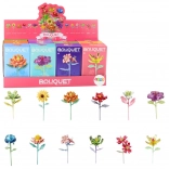 Konstrukcyjny zestaw dekoracyjny kwiat, 71–106 elementów