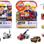 Strażak Sam metalowe autko 1:64 – różne rodzaje