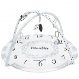 Zestaw do zabawy z kocykiem BABY MIX Miesiące, biały