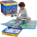 Składana mata do zabawy i pudełko do przechowywania PAW Patrol The Mighty Movie – Miasto Przygód