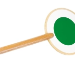 duży lizak – sygnalizator dla dzieci