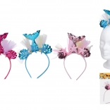 Karnawałowa opaska Syrena z ozdobą