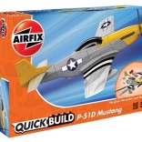 Klocki modelarskie AIRFIX QUICK BUILD Mustang P‑51D