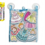 Naklejki wodne Moje pierwsze baśnie - Księżniczki zestaw piankowy z siateczką