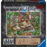 Ravensburger Exit: Szklarnia – puzzle 368 elementów