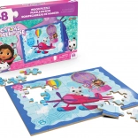 drewniane puzzle Gabby’s Dollhouse 48 elementów