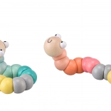 Drewniana gąsienica 17 cm