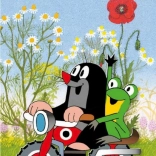 Zestaw piśmienniczy z notesem A5 i długopisem Krecik