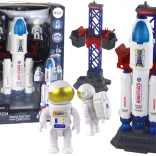 Kosmiczna misja Rakieta Zero Kosmiczna rakieta Astronauci