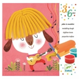 DJECO Kreatywny zestaw z masą plastyczną Fryzury