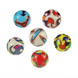 Kolorowa piankowa piłeczka 6 cm