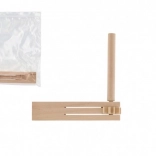 Drewniana kołatka 13 × 13 cm w woreczku