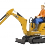 Bruder minikoparka JCB 8010 CTS z figurką