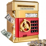 Interaktywna sejf-szafka na pieniądze z zamkiem szyfrowym