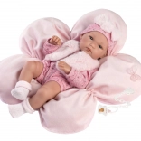 Llorens New Born realistyczna lalka dziewczynka 35 cm, w całości winylowa i odpowiednia do kąpieli