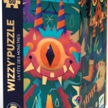 Metaliczne puzzle Monster Party 50 elementów