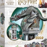 3D puzzle WREBBIT Harry Potter: Bank Gringotta 300 części